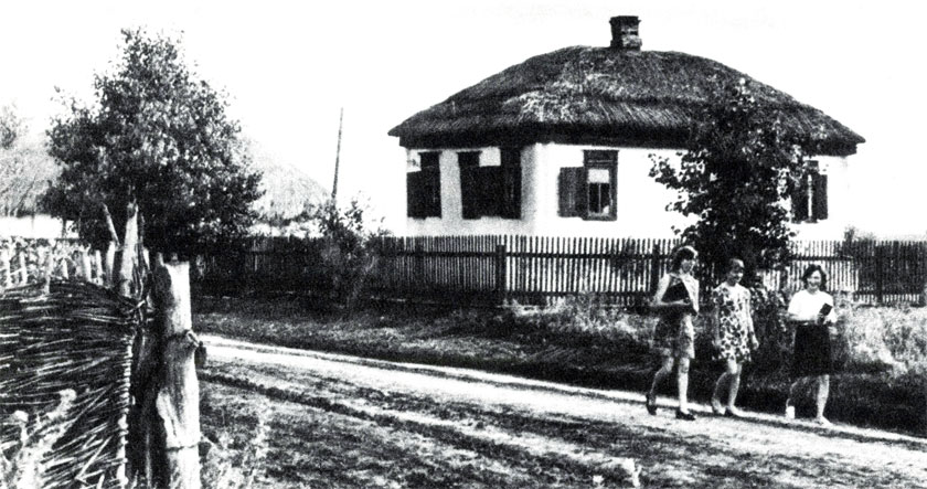 Дом в Кружилинском, где родился М. А. Шолохов